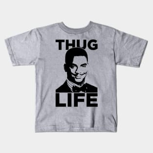 Carlton Banks Thug Life Fresh Prince Kids T-Shirt